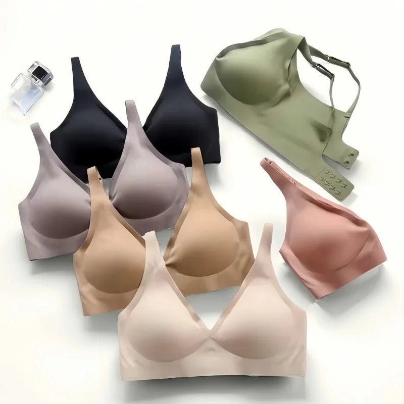 Seamless Comfort V-Neck Bra™